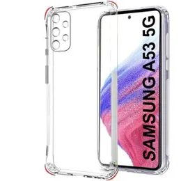 Samsung Galaxy A53 5G Shockproof Silicone Phone Case Transparent Protection Back Cover