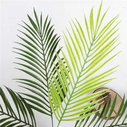 Garden Hub Artificial Palm Plants/Tree Leaves Bunch for Home Decor (Without Pot,50cm) (Areca Palm, 1), Green