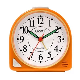 Orpat Table Clock TBB-617 TBZL-617 Snooze Beep Alarm Light Analog Small Bedside Colored