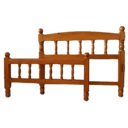 72x36 Wooden Bed (Beers) Teek colour