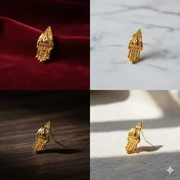 Stylish Gold Plated New Praveena Pendant For Women