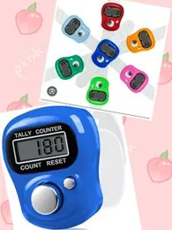Mini Hand Tally Counter Finger Ring – Digital Counting Machine (Color May Vary)