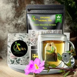 Aura Heen Bovitia Green Tea â Herbal Infusion (50 Tea Bags)