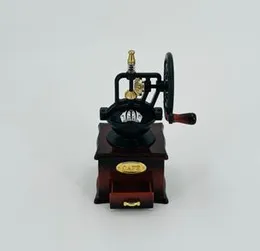 vintage-style manual coffee grinder decorative ornament