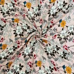 Ideal for Modern wears, shirts, pants, frocks, tops, Abaya  Viscose VC 01i