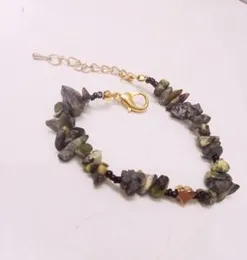 Asthetic black stone beads bracelet