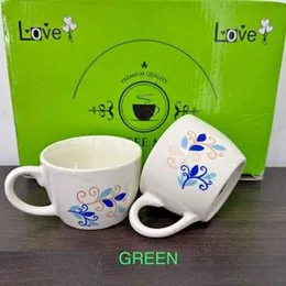 6 Pcs Coffee Cup - Green