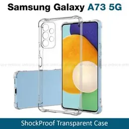 Samsung A73 5G Transparent Shockproof Transparent Back cover for Samsung A73 5G