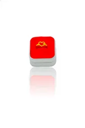 22Karat Plated Heart Finger Ring For Women.