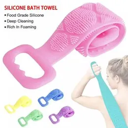 Silica bath brush