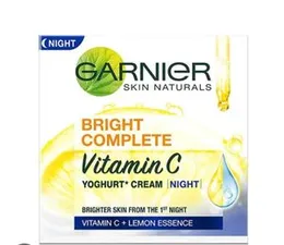 Garnier Bright complete vitamin C night cream 18g