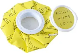 Round Shape Ice Bag/Hot Water Bag/Cool Pack used for First Aid, Sports Injury, Pain Relief, Cold Therapy  6 inch