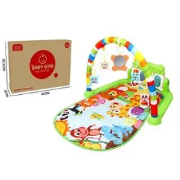 Baby Musical Educational Toy Activity Fitness Sleeping Game Blanket Play Gym Mat (0647)