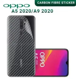 Carbon Fibre back sticker For Oppo A5 2020