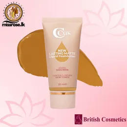 CCUK Lasting Matte Liquid Foundation LF 12 (Saffron Glow)