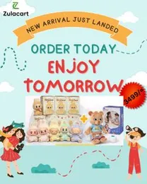 Cute Plush Toy Gift Set | Bunny Dolls & Teddy Bear Combo