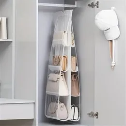 Handbag Storage Hanging Purse Organizer Bedroom Organization Dust-Proof Holder Bag for Wardrobe Closet