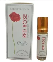 Zain Perfume Red Rose 6ml Attar Oil