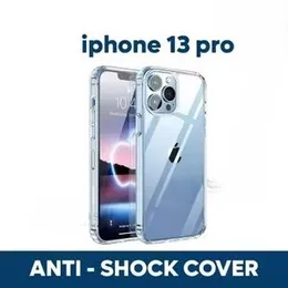 Luxury Shockproof Transparent ThickBallon Bumper Case For iPhone 13 Pro Crystal Transparent Premium Quality Shockproof Protective Phone Shell 13 Pro S