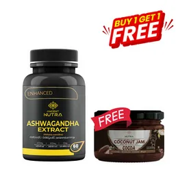 BUY 1 ASHWAGANDHA EXTRACT & GET 1 COCONUT JAM FREE - COCOA