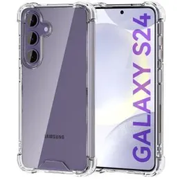 Samsung Galaxy S24 Shockproof Silicone Phone Case Transparent Protection Back Cover