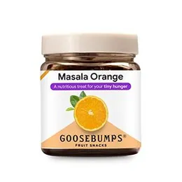 Goosebumps Masala Orange | Dried Orange Slices | Dehydrated Fruit | Chatpata Orange Healthy Snack for Kids and Adults | 250 GMS