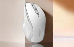 Ugreen 15805 Ergonomic Wireless Mouse White Gray