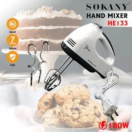 Sokany - 7 Speed Hand Beater, Mixer 180W