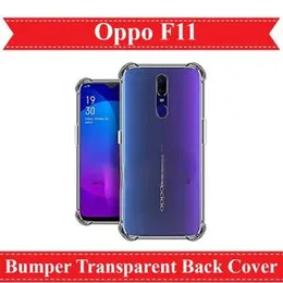 Luxury Bumper Transparent back cover for Oppo F11