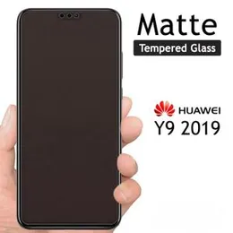 Y9 2019 Stylish Full Cover Matte Texture MTB tempered Glass Protector Frosted Glass for Huawei Y9 2019