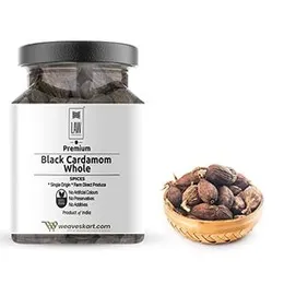 looms & weaves - Premium Black Cardamom/Cardamom Large â 100 gm (Single Origin, Farm Direct Produce, Organically Grown & Made in small batches
