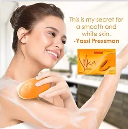 Original Silka Whitening Papaya Soap (Orange Color) â 135g