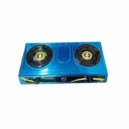 ZS Stainless Steel Double Burner