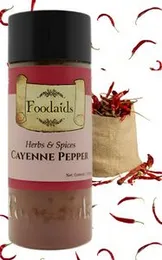Foodaids Cayenne Pepper Powder (Hot & Smoky) 100GM .Capsicum annuum 'Cayenne'. Garnish your dishes and Enhance flavour