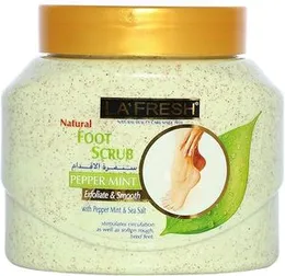 La'Fresh Peppermint Foot Scrub 500ml With Sea Salt