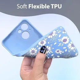 Fashionury Shockproof Glossy Soft TPU Back Cover Case for Apple iPhone 15 | 360 Degree Protection | Protective Design | Designer Back Cover Case for A