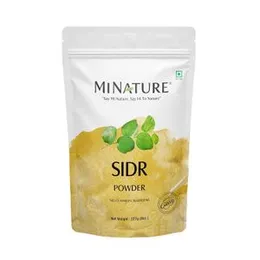nature Natural Sidr Powder for Hair & Skin | Sidr Leaves Powder - Natural Hair Cleanser & Conditioner | Natural Source of Mucilages and Saponins (227)