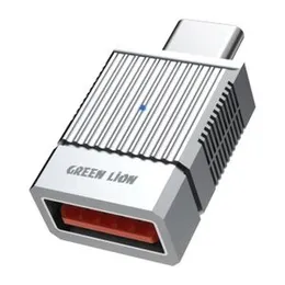 Green Lion USB-A To USB-C 2 In 1 OTG Adapter