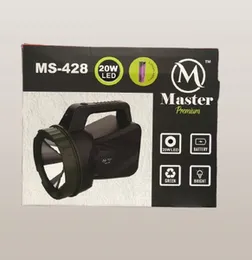 Premium Master High Capacity Rechargeable Torch, Long Runtime 12 Hours, for Camping Hiking Emergency, Ultra Bright LED Flashlight