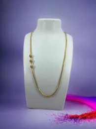Thalikkodi Wedding square box chain mugappu chain with Ball Pendent new model designs Fashionable and Stylish Gold plated Chain