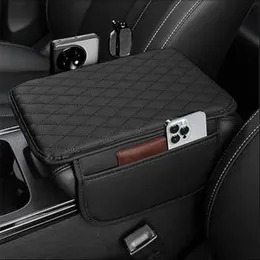 Leather Car arm strap box type!