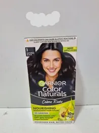 Garnier Color Naturals Nourishing Permanent Hair Color Natural Black