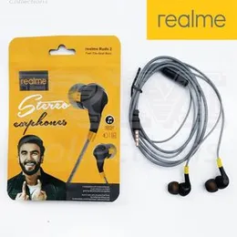 Realme Headset Wired Realme Buds 2 In ear Handsfree