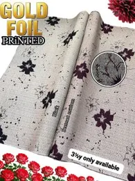 High Quality Gold Foil Print Material â 58" Width (4 Colours Available)