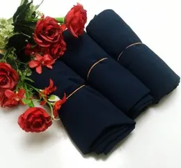 Chiffon Shawl dark blue
