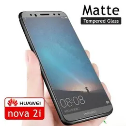 Nova 2i Stylish Full Cover Matte Texture MTB tempered Glass Protector Frosted Glass for Huawei Nova 2i