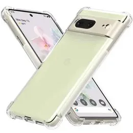 Google Pixel 7A Case Transparent Shockproof Back Cover For Pixel 7A