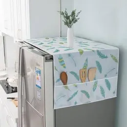 Waterproof Fridge Cover Anti-Dust With Storage Pockets â Random Colours Big Size