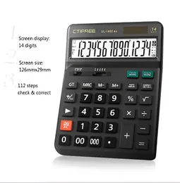 CTIFREE UL-140E-BK Desktop Calculator