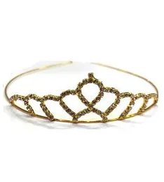 Bride TO Be Party Birthday Metal Crown Gold / Silver